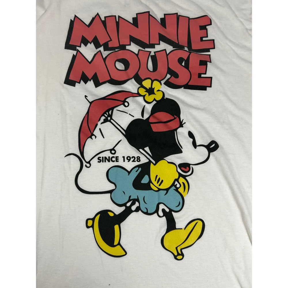 Disney‎ Minnie Mouse Since 1928 Graphic T-Shirt Women's Size M